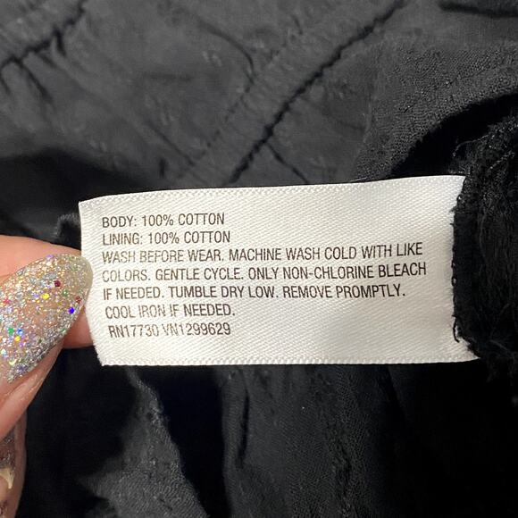 Gothic Whimsigoth VIctorian Milkmaid Ruched Puff Sleeve Cropped Blouse - Picture 14 of 14